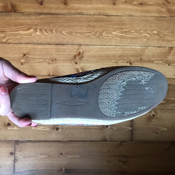 Lucky Brand boho striped flats— size 7.5 - Picture 6 of 8